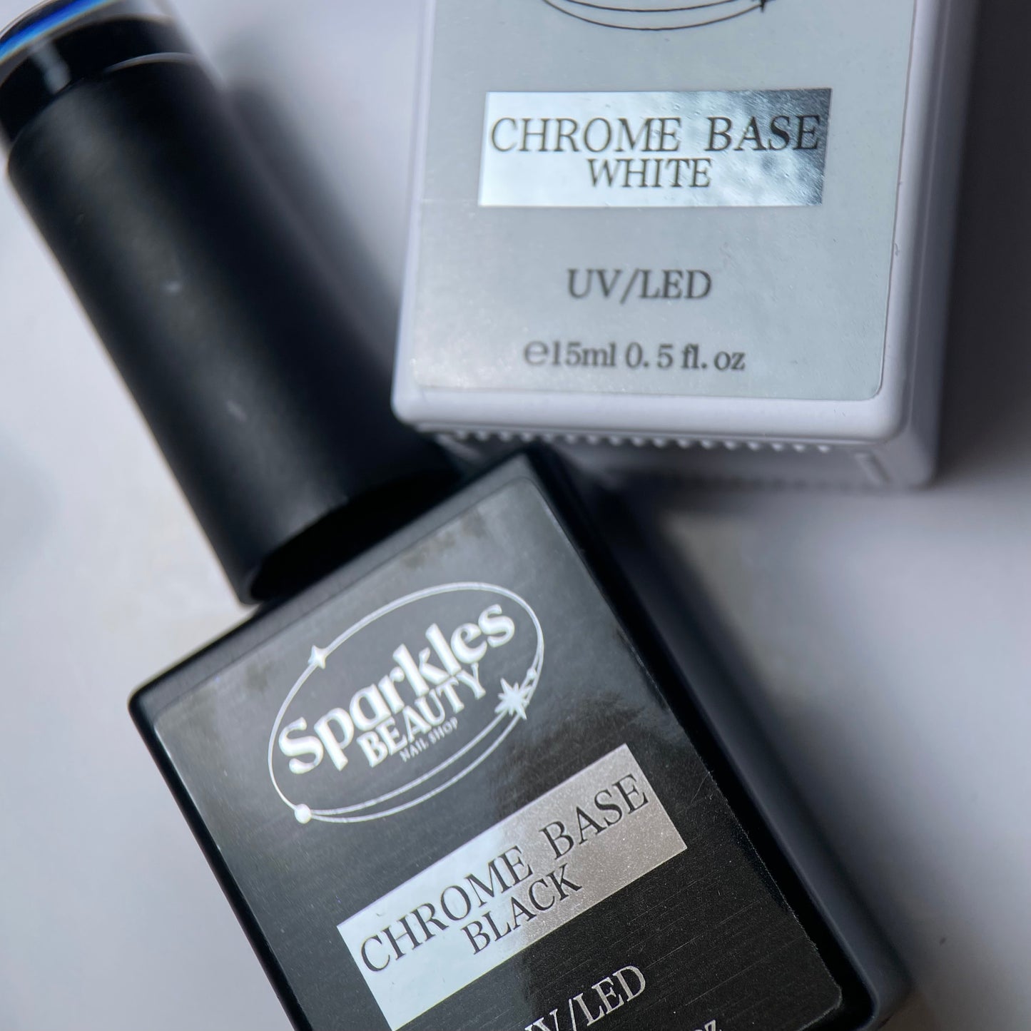 Chrome Base White & Black