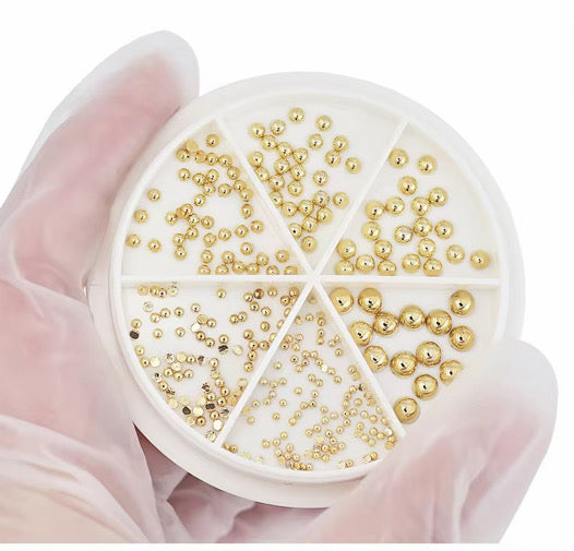 Bisutería circular oro