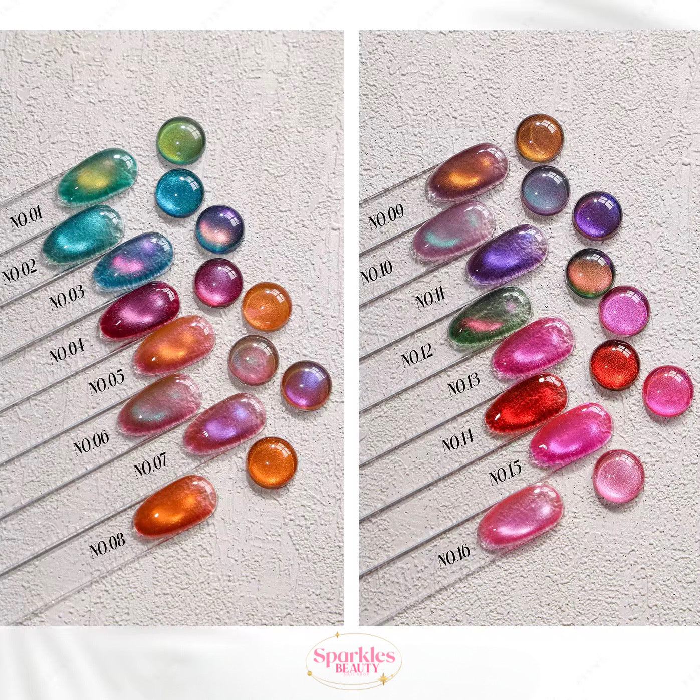 Glass Aurora Cat Eye