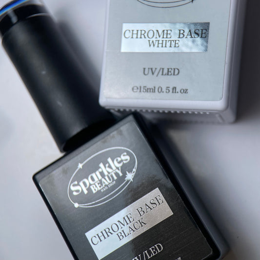 Chrome Base White & Black