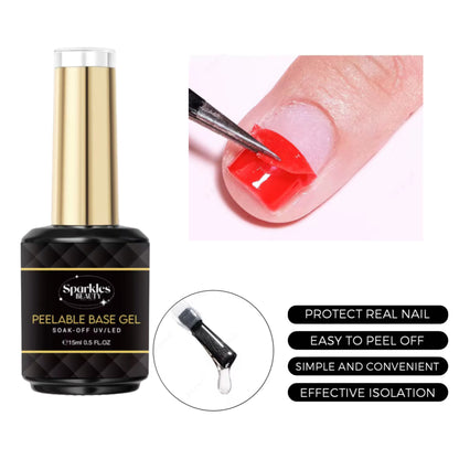Peelable base gel