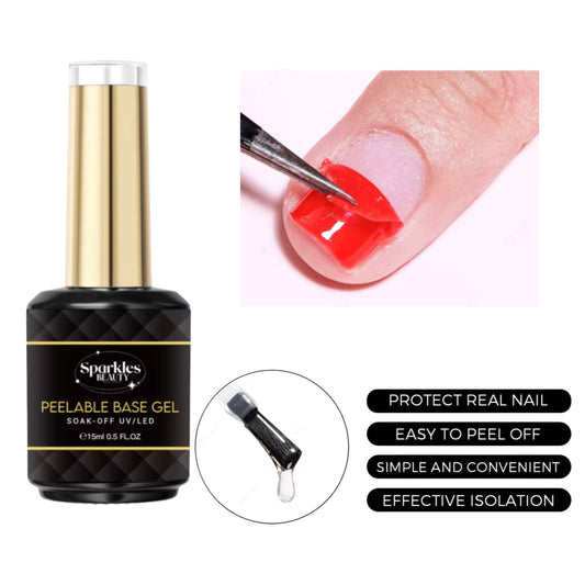 Peelable base gel