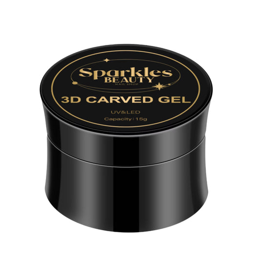 3D Carved gel clear