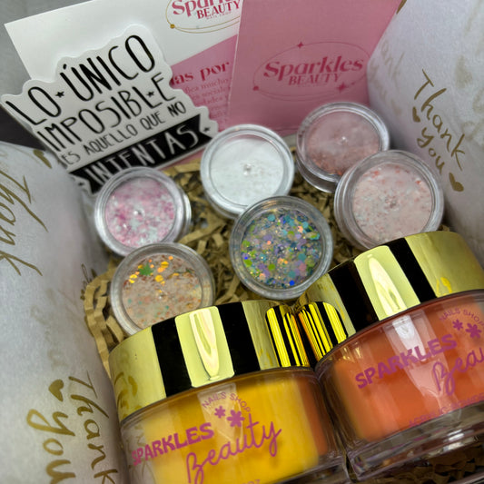 Glitter Mix y Acrylic Box Subscription