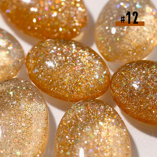 Glitter gel polish #12