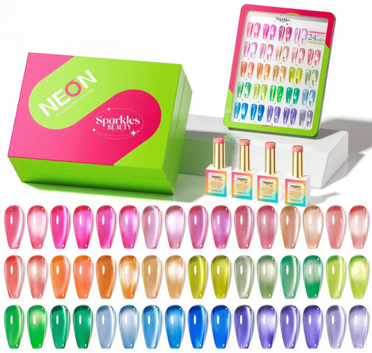 Neon cat eye