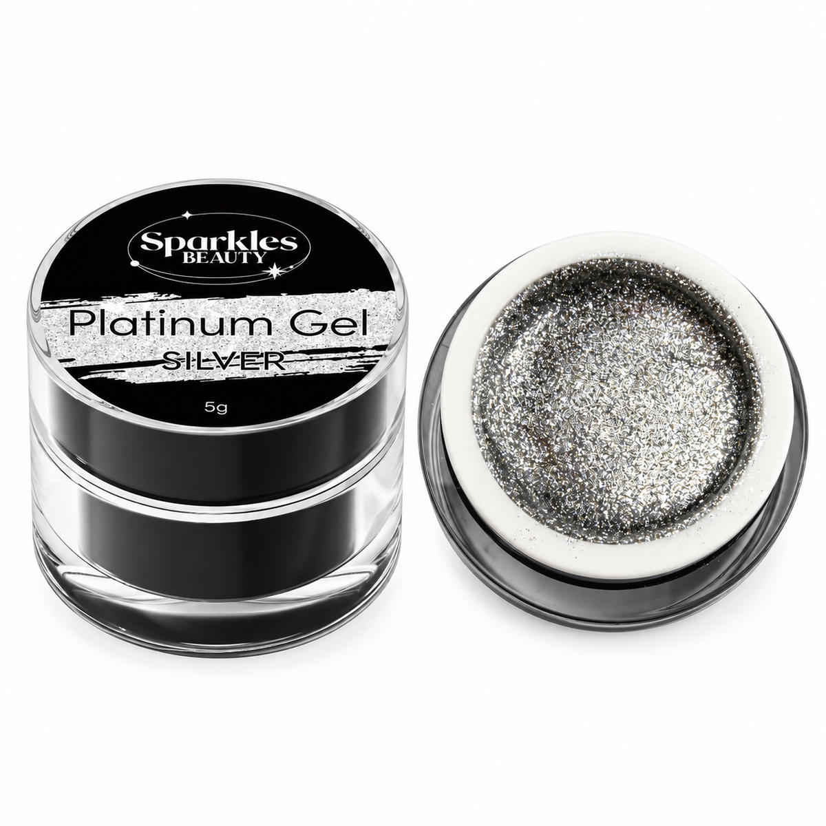 Platinum gel silver