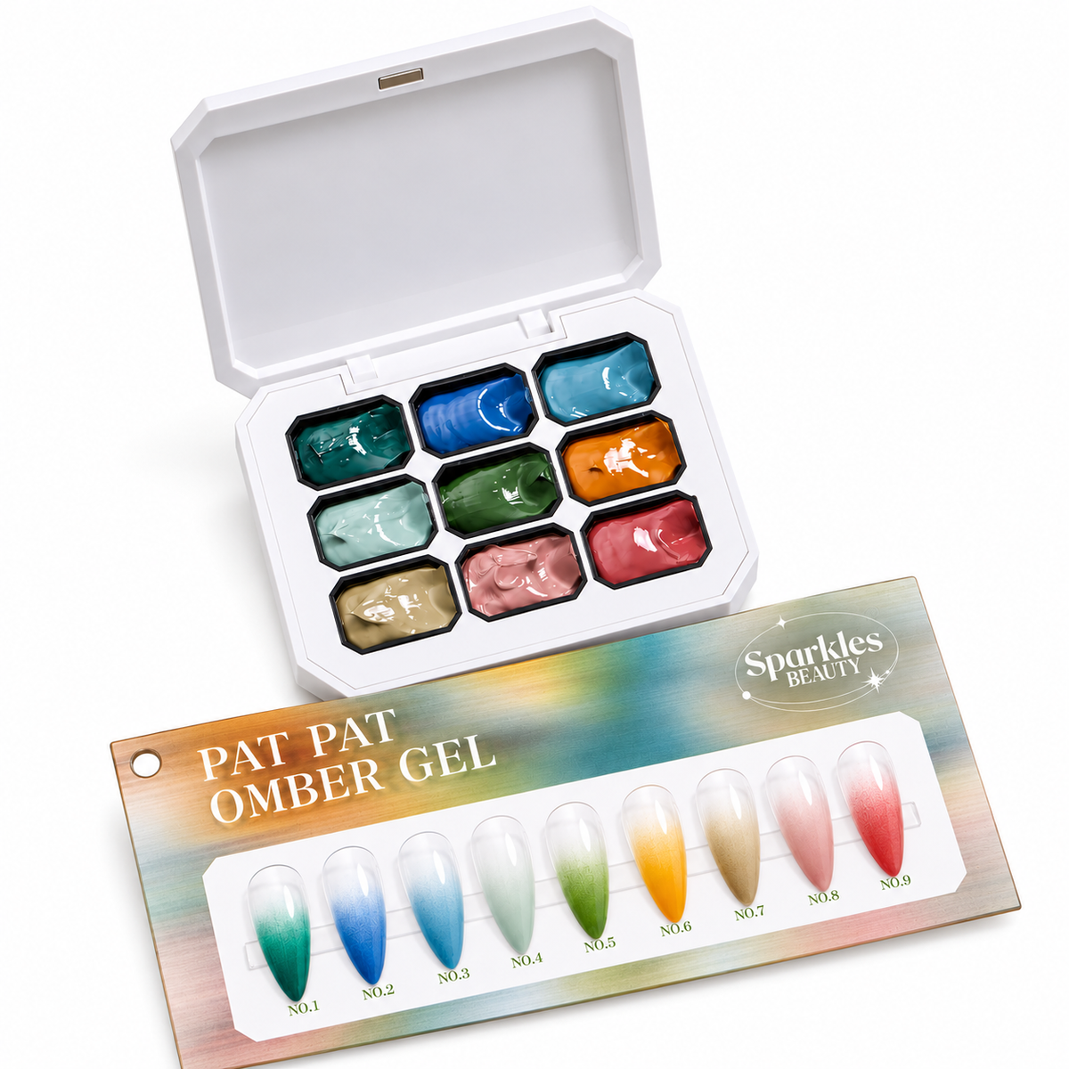 Pat pat ombré gel