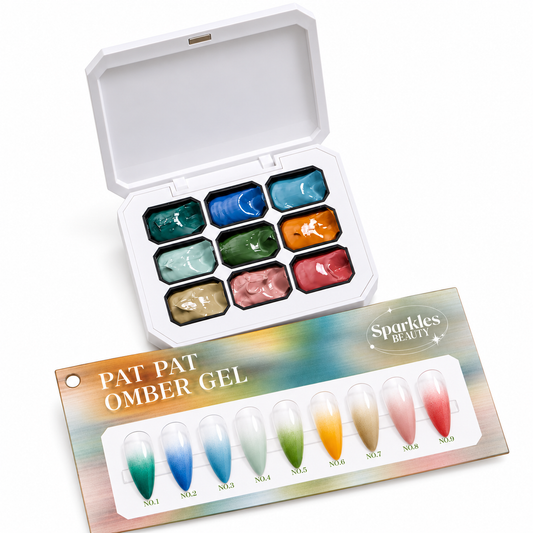 Pat pat ombré gel